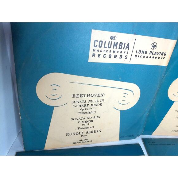 Columbia Masterworks Records Arias Ballet Suites Concerto Sonata Set of 4 - Picture 2 of 9